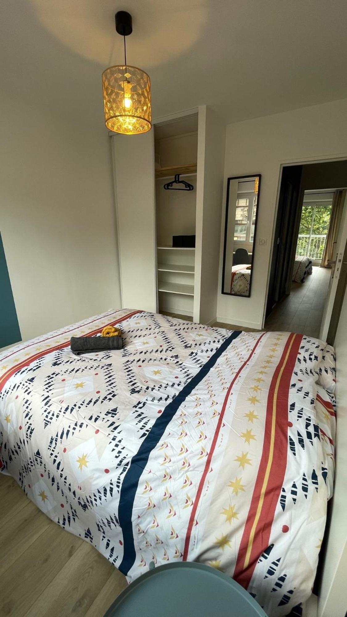 Blue Iro, Lumineux, 4 Chambres, Balcon, 105M2 Saint-Etienne  Exterior foto